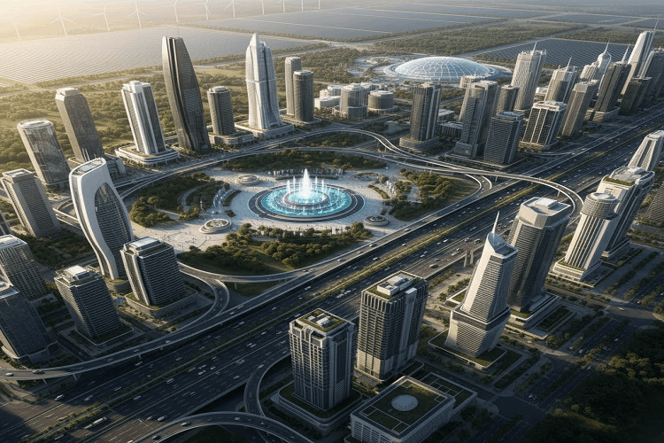 Inside Dholera Smart City (SIR)